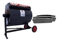 Растворосмеситель цикличный PST RN-300 + комплект лопаток сменных резиновых, мощность 3.0 кВт, 300 л