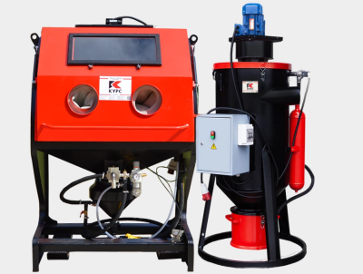 Пескоструйная камера PST-КСО-110 напорная, с ФВ, без ФВР, без выдвижного поворотного стола