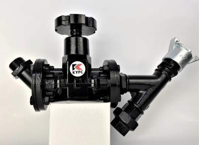 Затвор в сборе для пескоструйного аппарата PST, универсальный тип, арматура 1 1/4 дюйма