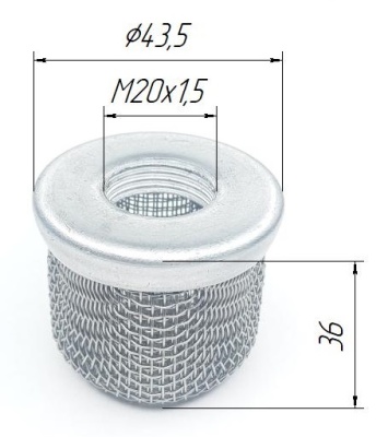 Фильтр грубой очистки для SCHTAER Mars 23 (SM238007)